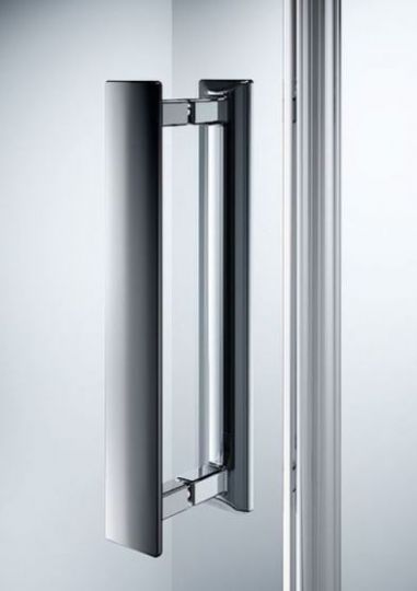 Huppe Design pure Распашная душевая дверь с дополнительным элементом для ниши 8P72 ФОТО