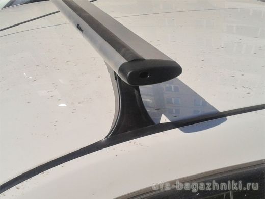 Багажник на крышу на Ладу Гранта, Delta, аэродинамические (крыловидные) дуги