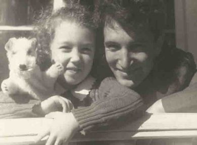 Дочь Маша и сын Юра (1954 г.)