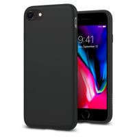 Чехол Spigen Liquid Crystal для iPhone 8 матово-черный