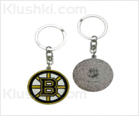 Брелок "NHL Boston Bruins" металлический знак
