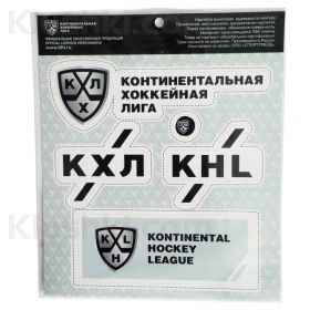 Наклейка с символикой "KHL"