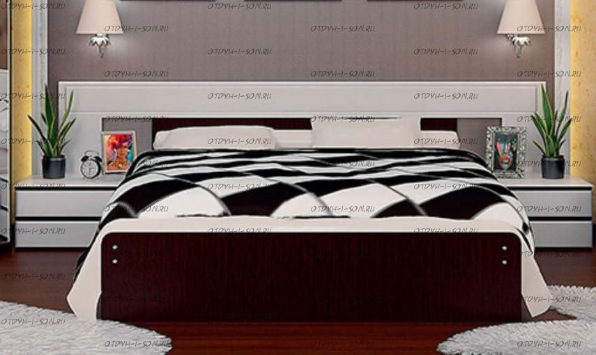 Кровать Vivo-11 с прикроватными тумбами