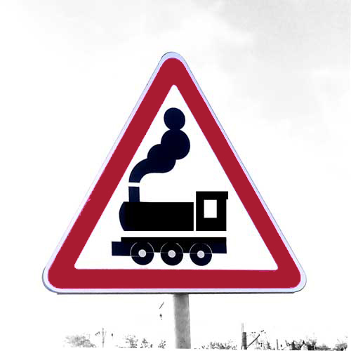 Дорожный знак 1.2 "Железнодорожный переезд без шлагбаума"