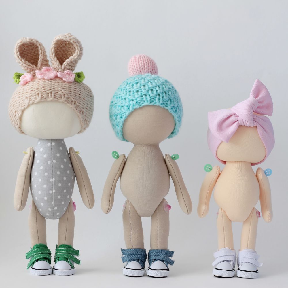 Выкройки текстильных кукол разных мастеров | all Dolls