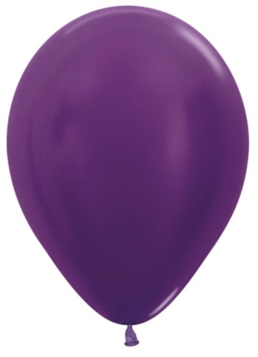 Шар (12''/30 см) Фиолетовый металлик