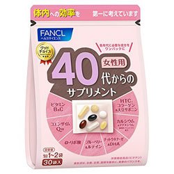 Fancl 40 витамины для женщин на 30 дней