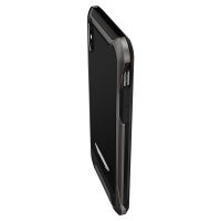 Чехол Spigen Reventon для iPhone X стальной