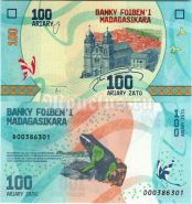 Банкнота Мадагаскар 100 ариари 2017