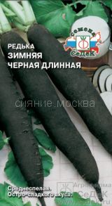 РЕДЬКА ЗИМНЯЯ ЧЕРНАЯ ДЛИННАЯ