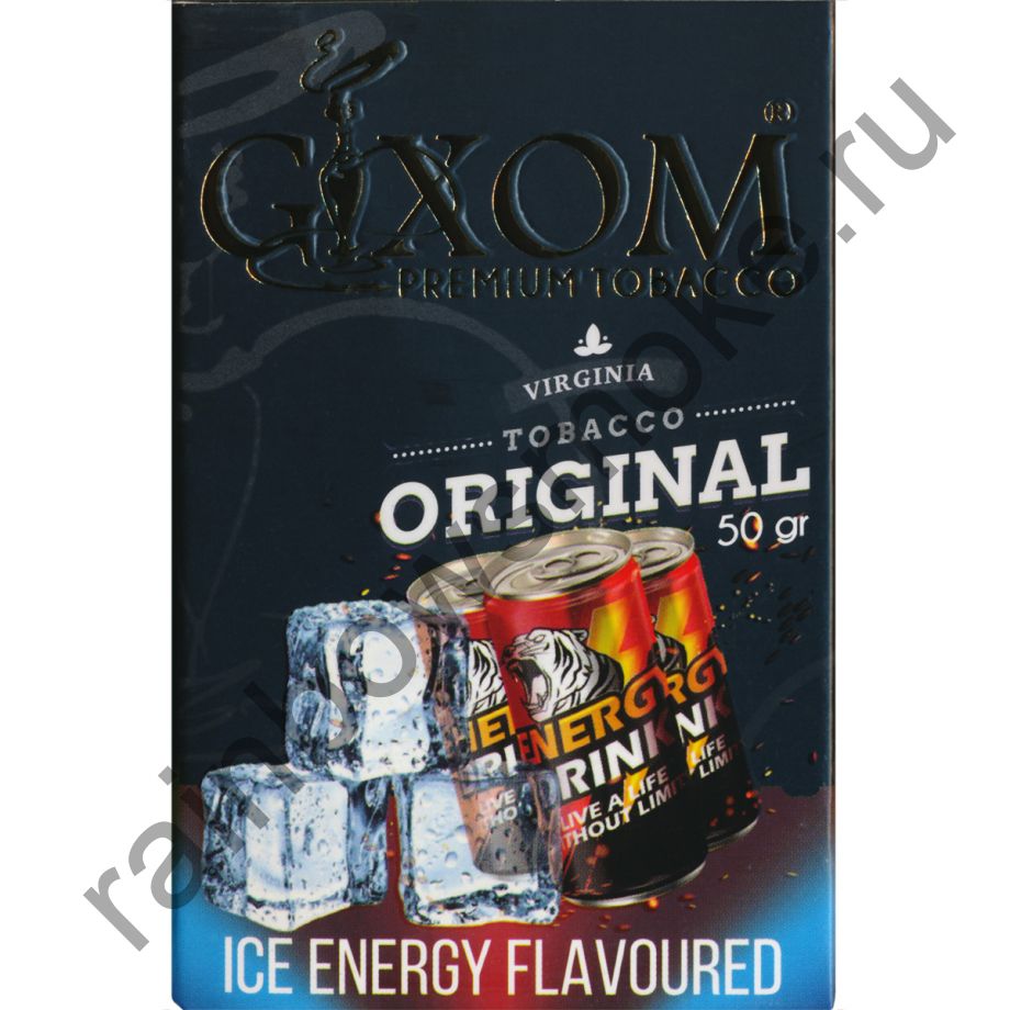 Gixom Original series 50 гр - Ice Energy (Энергетик со льдом)