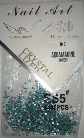 Стразы Nail Art SS5 AQUAMARINE 1440 шт (№202)