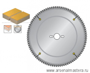 Пильный диск DIMAR для ЛДСП  200x30x3.0/2.0x64 MS 90106086