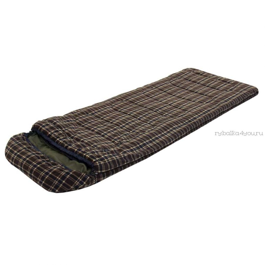 Спальный мешок Prival Робинзон /одеяло с капюшоном, размер 220х80 см, t - 10 +10С