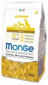 Monge DOG Speciality корм д/собак всех пород курица с рисом и картофелем