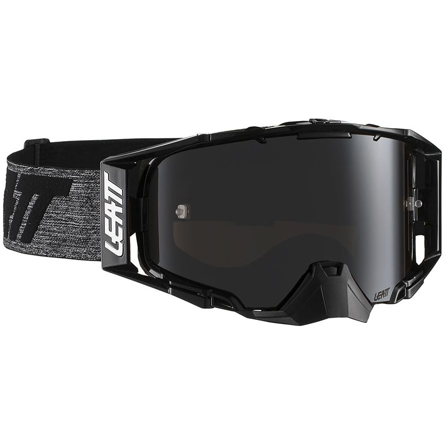 Leatt Velocity 6.5 Iriz Black/Grey Platinum UC 28%, очки для мотокросса и эндуро