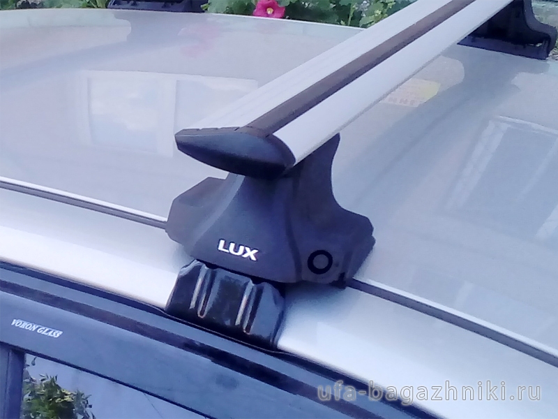 Универсальный багажник на крышу ZAZ Sens/ZAZ Chance - D-Lux 1, крыловидные дуги