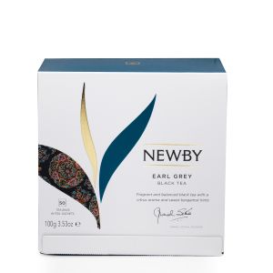 Чай черный Эрл Грей Newby Earl Grey Black Tea в пакетиках -50 шт - Англия