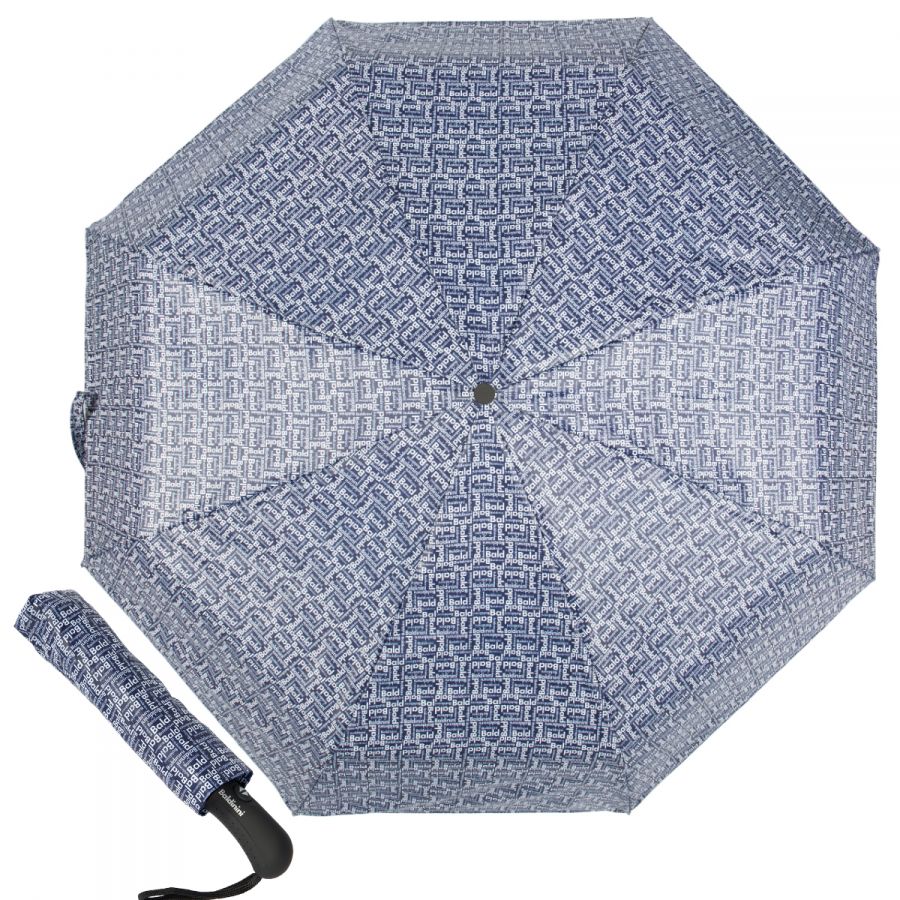 Зонт складной Baldinini 39-OC Logo Blu
