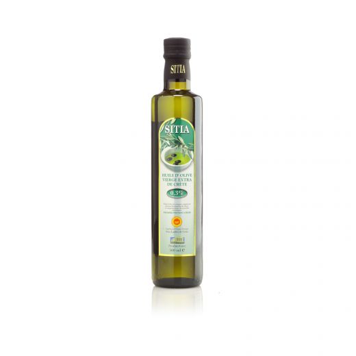 Оливковое масло SITIA - 500 мл 0.3 экстра вирджин PDO стекло