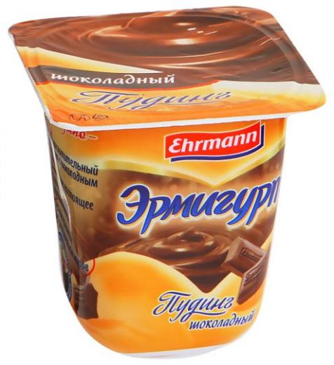 Пудинг Эрмигурт Ehrmann молочный Шоколадный 3,2%, 100г