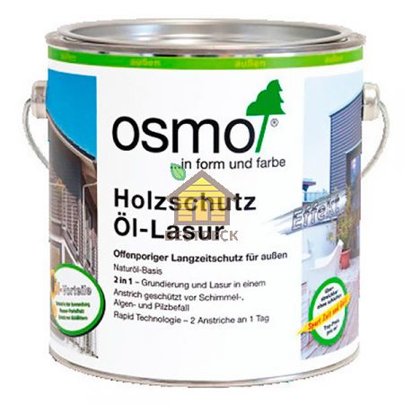 Защитное масло-лазурь для древесины с эффектом серебра HolzSchutz Ol-Lasur Effekt