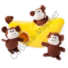 Игрушка-головоломка Обезьянки в банане