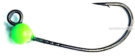 Вольфрамовая джиг-головка OnlySpin decoy MG-3 №8 / 0,6 гр / упаковка3 шт / цвет: зеленый