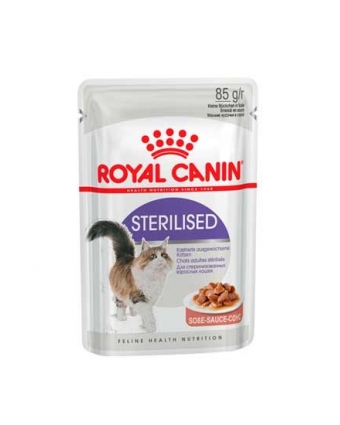 Консервы для кастрированных котов и стерилизованных кошек Royal Canin (Роял Канин) Стерилайзед соус
