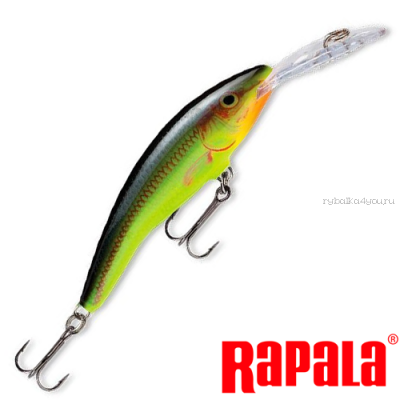 Воблер Rapala Tail Dancer TD09 90 мм / 12 гр / Заглубление: 3,6 - 4,5 м / цвет: HC