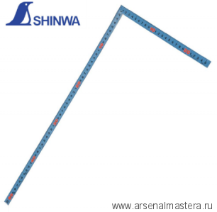 Угольник плоский фигурный профиль 500х250мм Shinwa 10014 М00015759