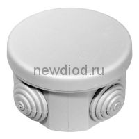 Коробка распределительная 40-0100 для о/п безгалогенная (HF) 65х40 (200шт/кор)