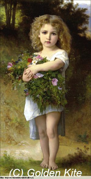 1831. The Child holding Flowers