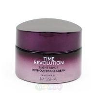 Missha Восстанавливающий ночной крем Time Revolution Night Repair Probio Ampoule Cream, 50 мл