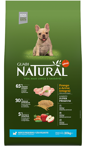 GUABI NATURAL Для Взрослых собак Мелких пород. Цыпленок и коричневый рис 20 кг