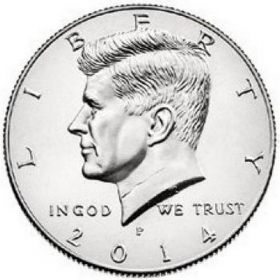 50 центов Кеннеди 2014 США UNC