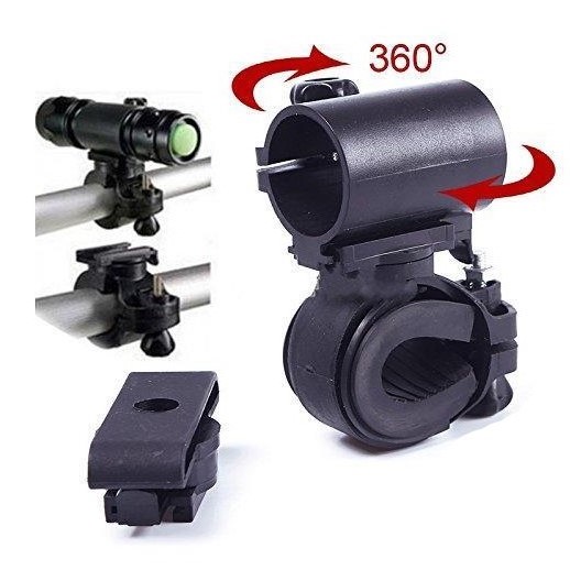 Велосипедное Крепление На Руль Для Фонарика Tong RS-2961, 360 Градусов