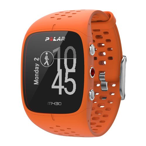 Часы для бега с GPS POLAR M430, цвет оранжевый