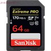 Карта памяти 64Gb SanDisk Extreme Pro SDXC Class 10 UHS-I U3 V30 (170/90 MB/s)