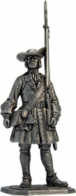 Фузилёр солдатского пехотного полка, 1702-06 гг. Россия