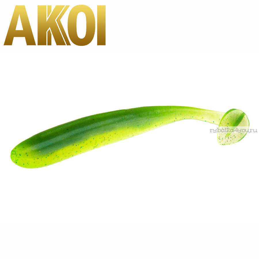 Мягкая приманка Akkoi Prime 4'' 100 мм / 5,6 гр / упаковка 5 шт / цвет: SE24