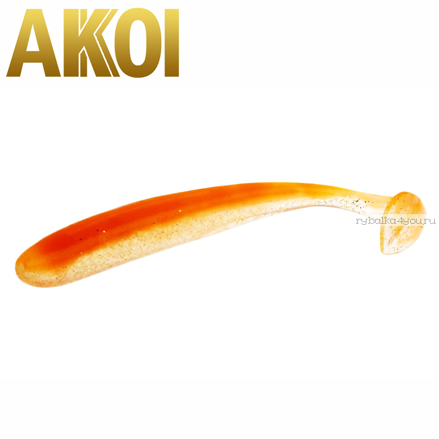 Мягкая приманка Akkoi Prime 5'' 125 мм / 10,4 гр / упаковка 4 шт / цвет: SE17