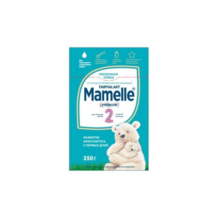 Мол.смесь Mamelle-2( с 6  мес.) адаптированная 350г