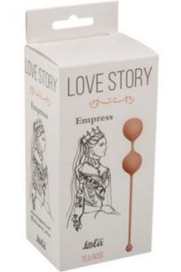 Вагинальные шарики Lola Toys Love Story Empress Tea Rose розовые