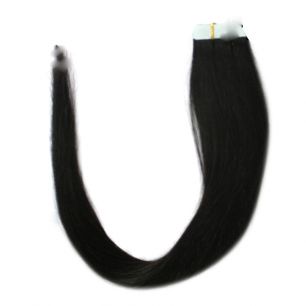 Натуральные волосы на липучках №001В (50 см)