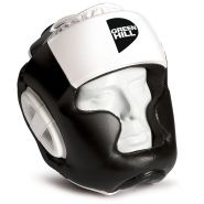 Боксерский шлем Green Hill Poise HGP-9015 черно-белый