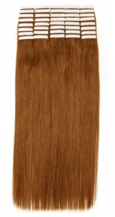 Натуральные волосы на липучках №010 (45 см)