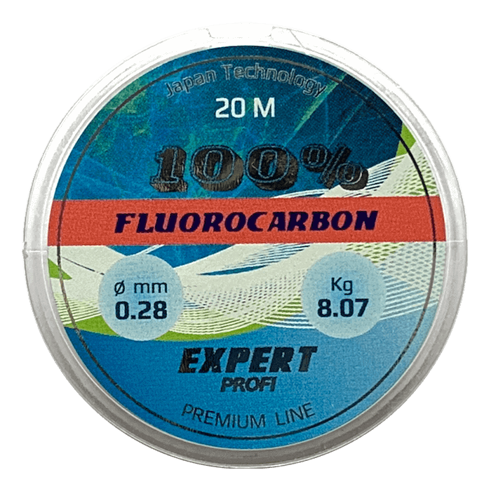 Леска 0,50 мм 20 м флюорокарбон Expert Profi Fluorocarbon 100%