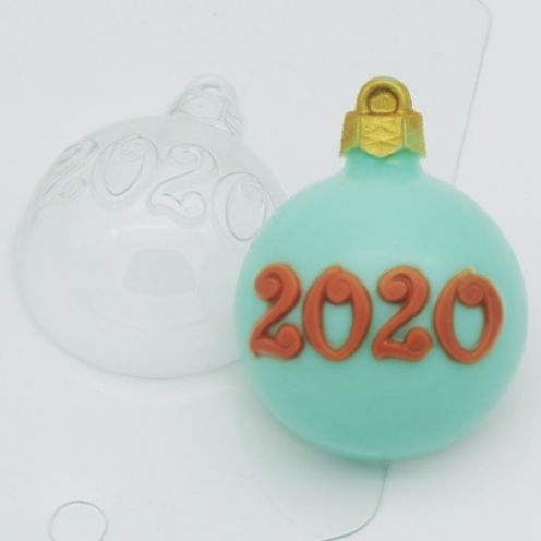 Форма для мыла и шоколада "Шар / 2020"