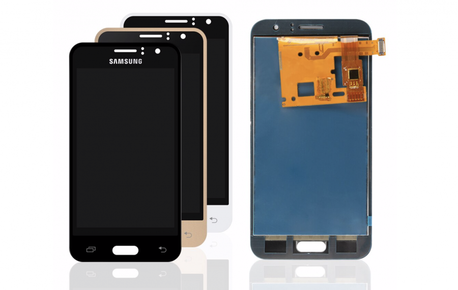 LCD (Дисплей) Samsung J120F Galaxy J1 (2016) (в сборе с тачскрином) (gold)